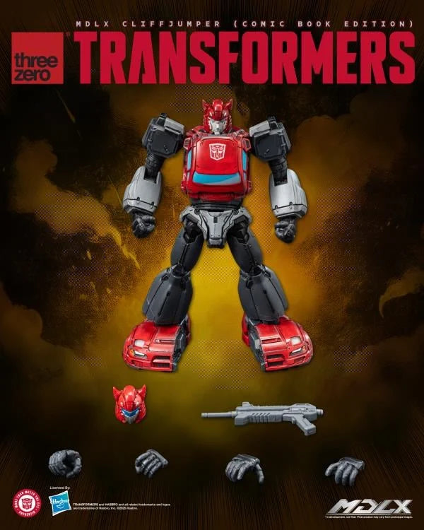 ThreeZero MDLX Transformers Cliffjumper (Comic Book Edition)