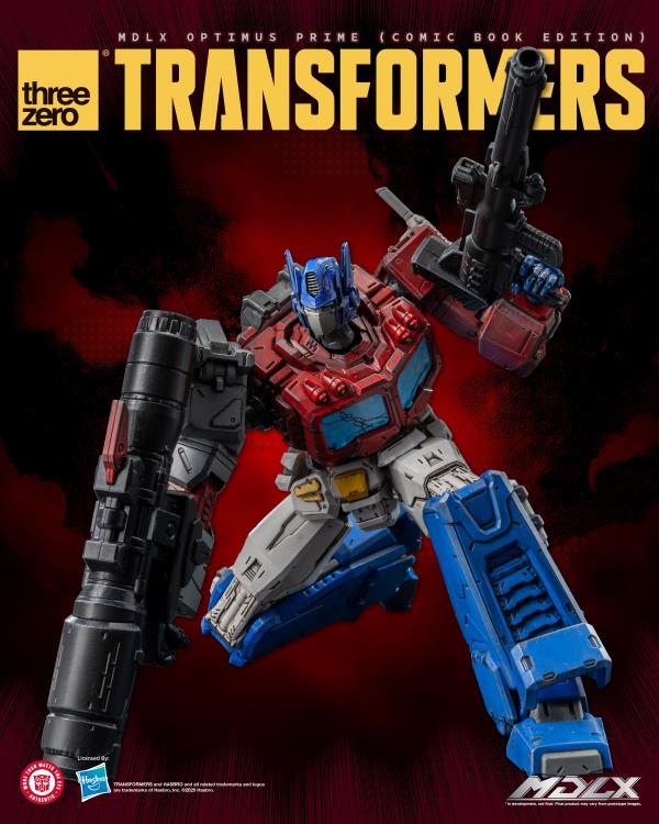 ThreeZero MDLX Transformers Optimus Prime (Comic Book Edition)