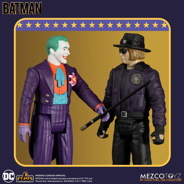 Mezco Toyz 5 Points DC Batman 1989