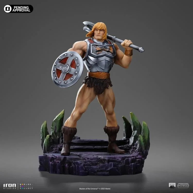 Iron Studios Art Scale 1/10 Masters of the Universe - He-Man Battle Armor Version