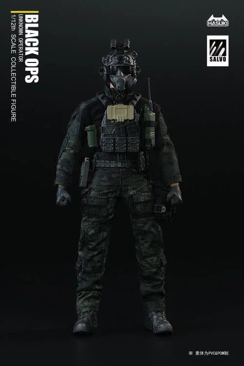 Hasuki 1/12 Salvo Black Ops Unknown Operator