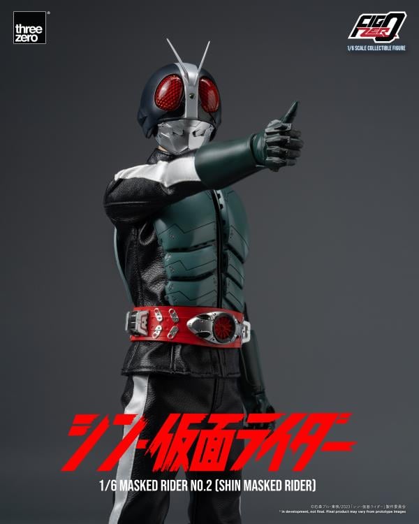 ThreeZero FigZero 1/6 Masked Rider No.2 Shin Masked Rider