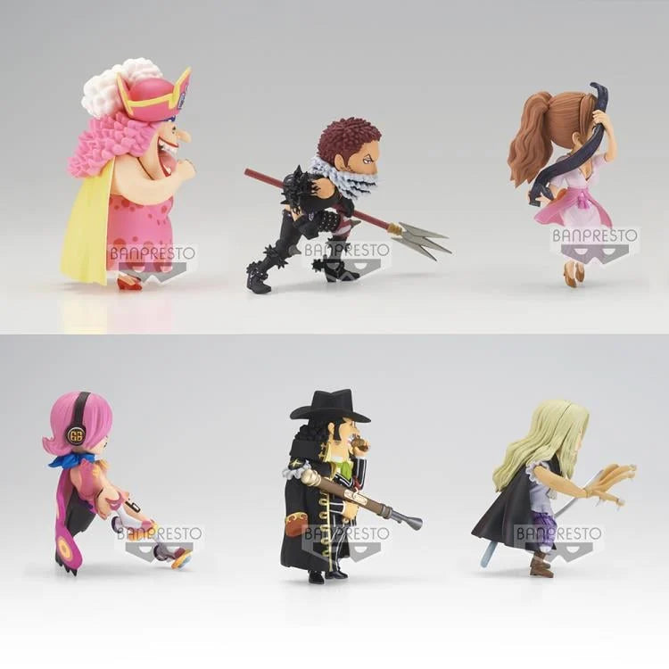 Banpresto World Collectable Figure Palm-Sized Treasure One Piece The Great Pirates 100 Landscapes Volume 9 (Set of 6)
