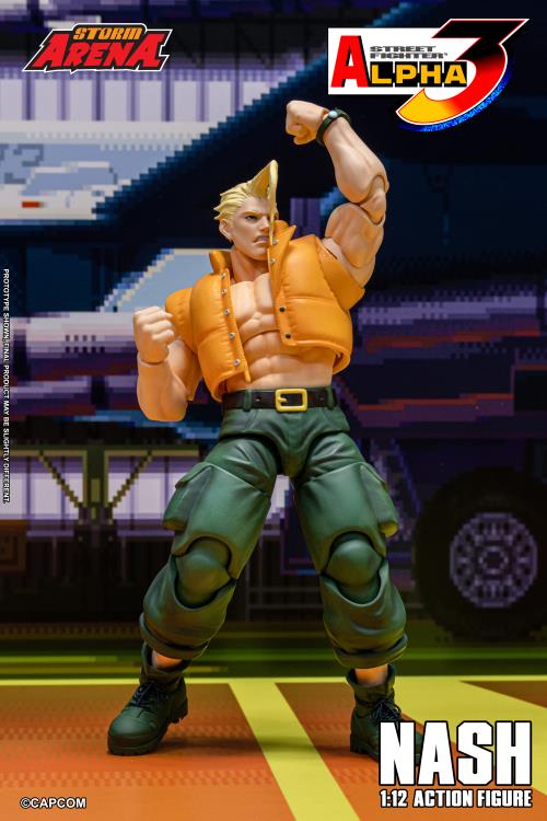 Storm Arena Street Fighter Alpha 3 - Nash [Dented Box]