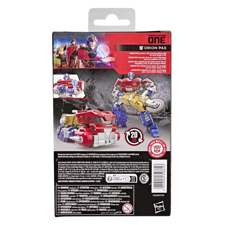Hasbro Transformers Studio Series Transformers One - Orion Pax