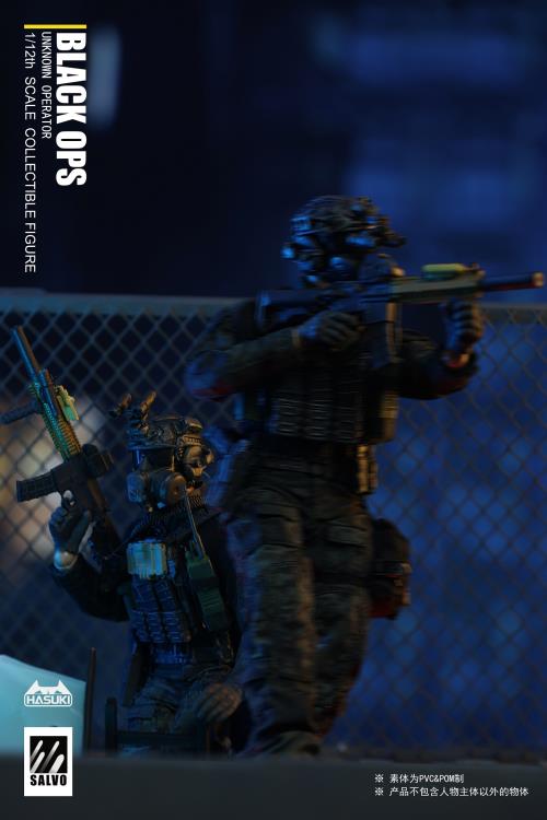 Hasuki 1/12 Salvo Black Ops Unknown Operator