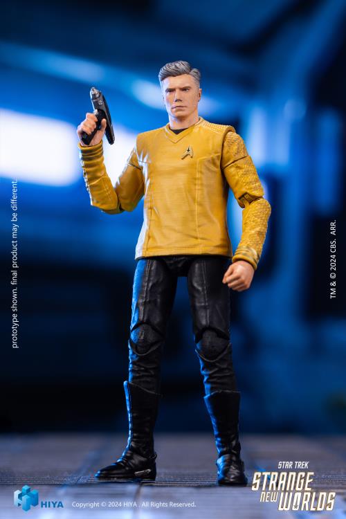 Hiya Toys Exquisite Mini Series 1/18 Star Trek Strange New Worlds - Pike