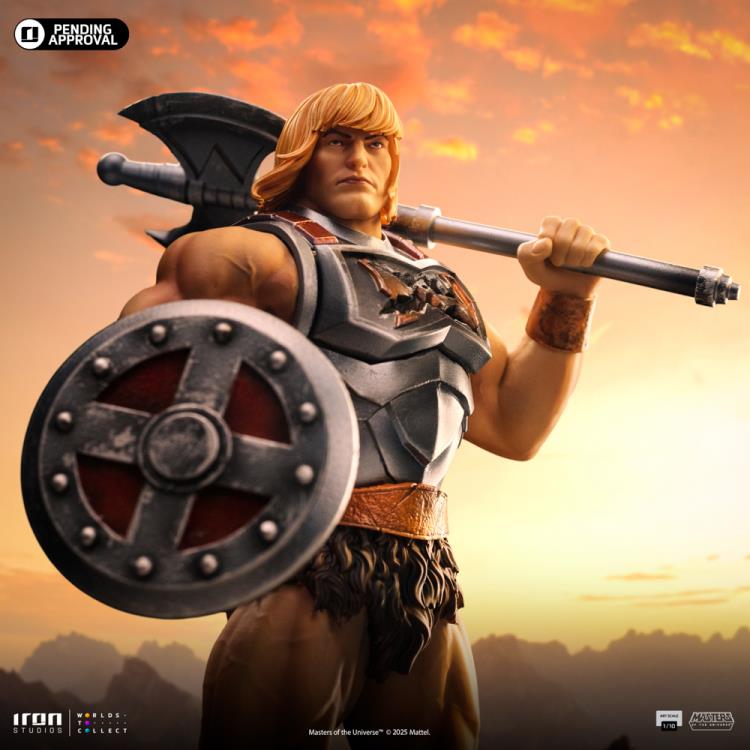 Iron Studios Art Scale 1/10 Masters of the Universe - He-Man Battle Armor Version