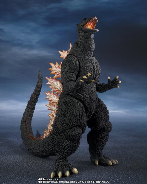 SH Monsterarts Godzilla Final Wars 2004 Heat Ray version vs Shin Gotengo