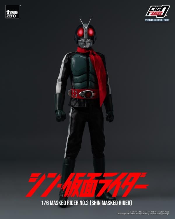 ThreeZero FigZero 1/6 Masked Rider No.2 Shin Masked Rider