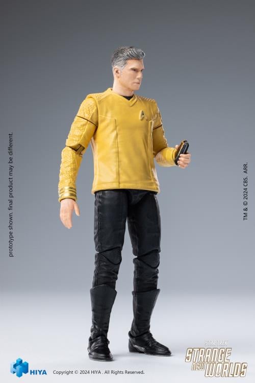 Hiya Toys Exquisite Mini Series 1/18 Star Trek Strange New Worlds - Pike