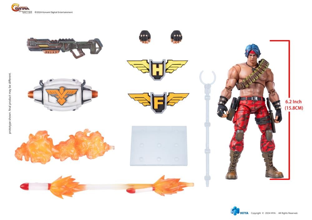 Hiya Toys 1/12 Contra: Operation Galuga - Lance Bean