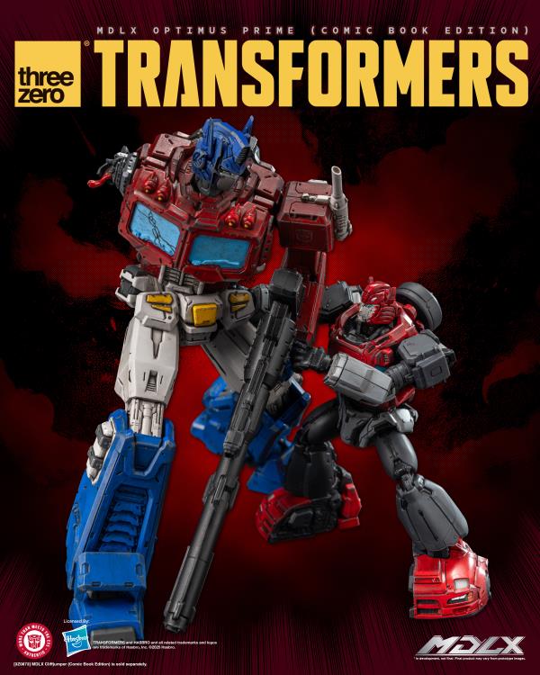 ThreeZero MDLX Transformers Optimus Prime (Comic Book Edition)