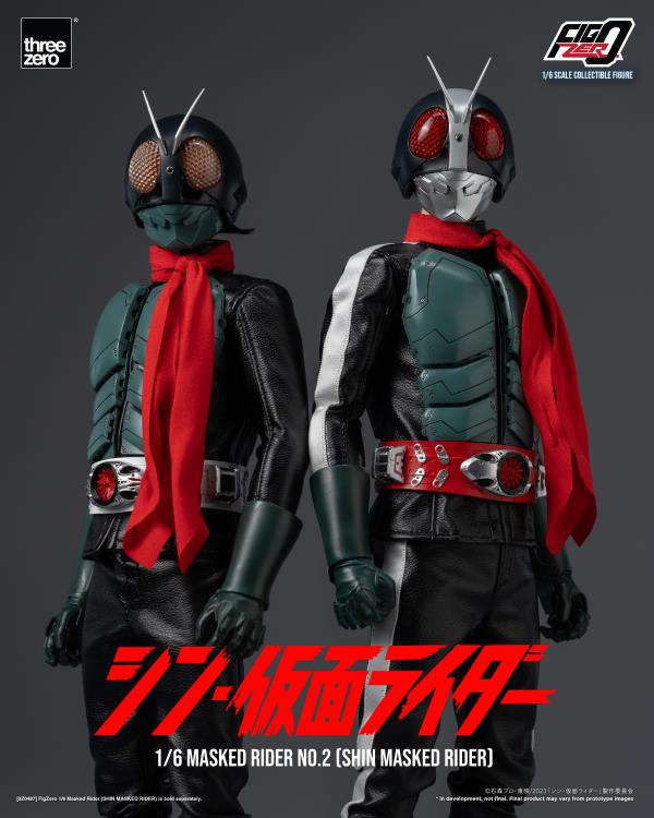 ThreeZero FigZero 1/6 Masked Rider No.2 Shin Masked Rider