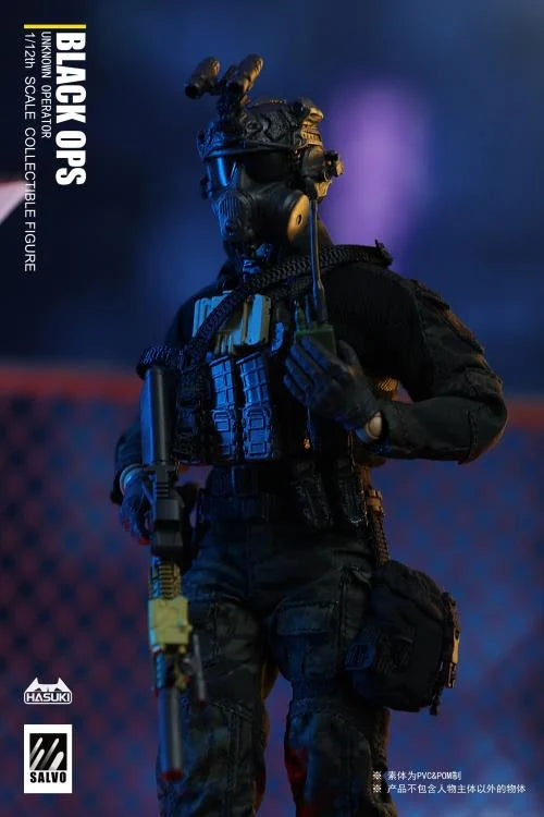 Hasuki 1/12 Salvo Black Ops Unknown Operator