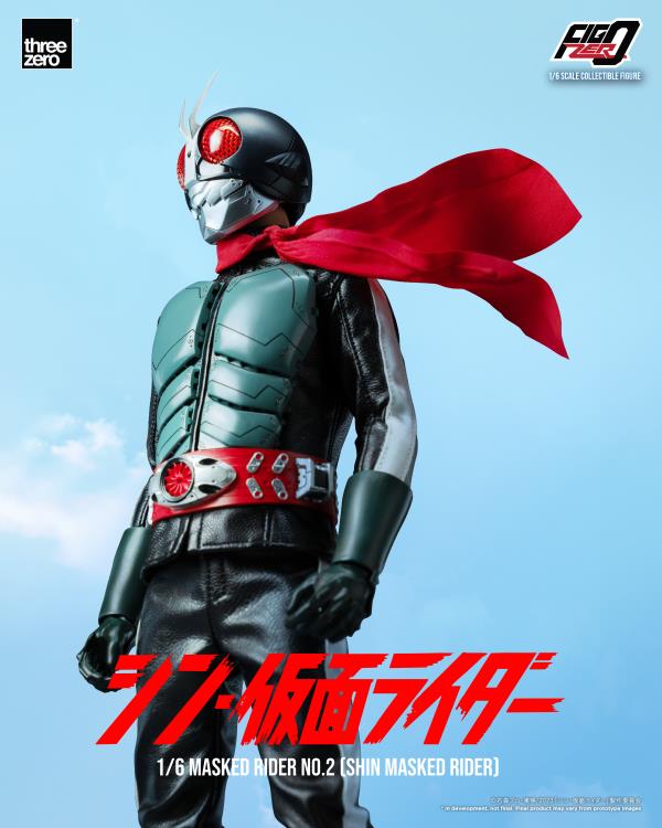 ThreeZero FigZero 1/6 Masked Rider No.2 Shin Masked Rider
