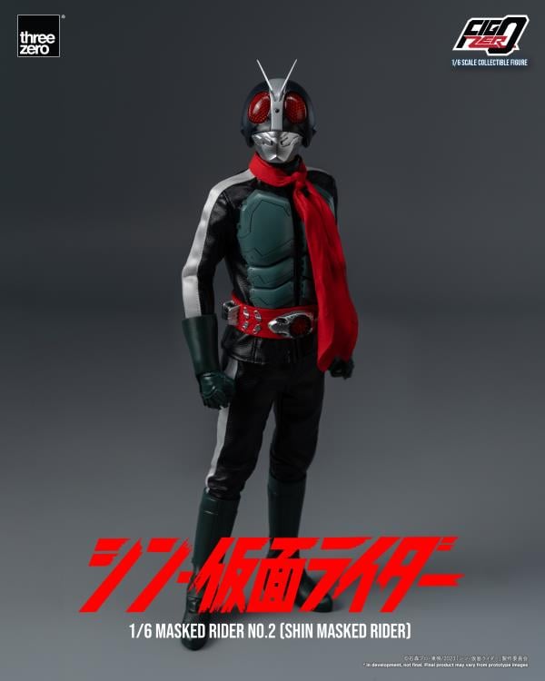 ThreeZero FigZero 1/6 Masked Rider No.2 Shin Masked Rider