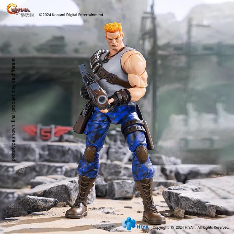 Hiya Toys 1/12 Contra: Operation Galuga - Bill Rizer
