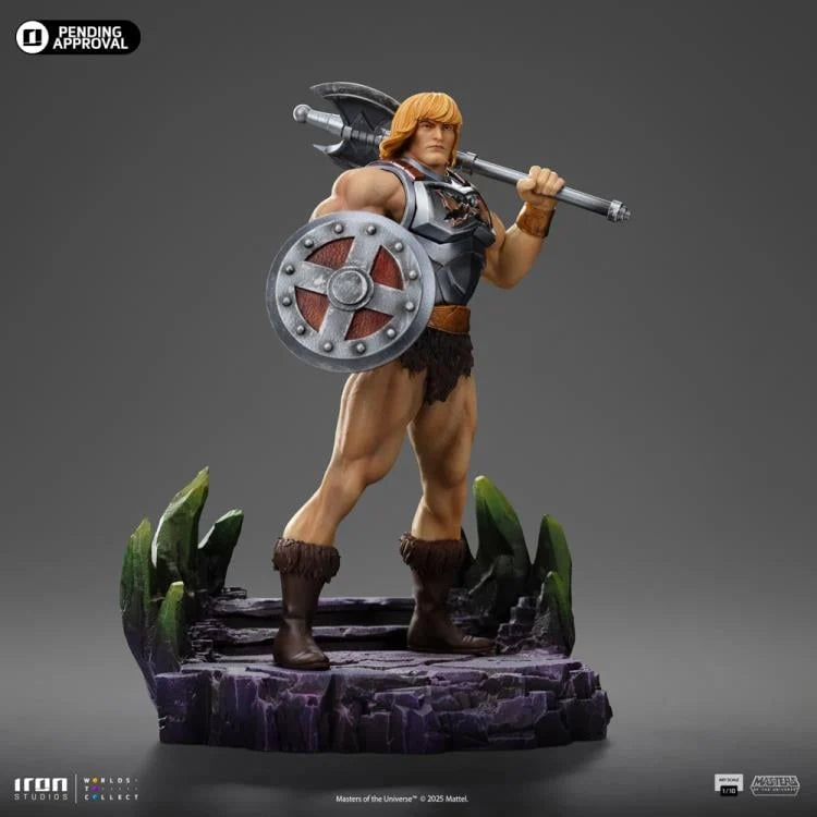 Iron Studios Art Scale 1/10 Masters of the Universe - He-Man Battle Armor Version
