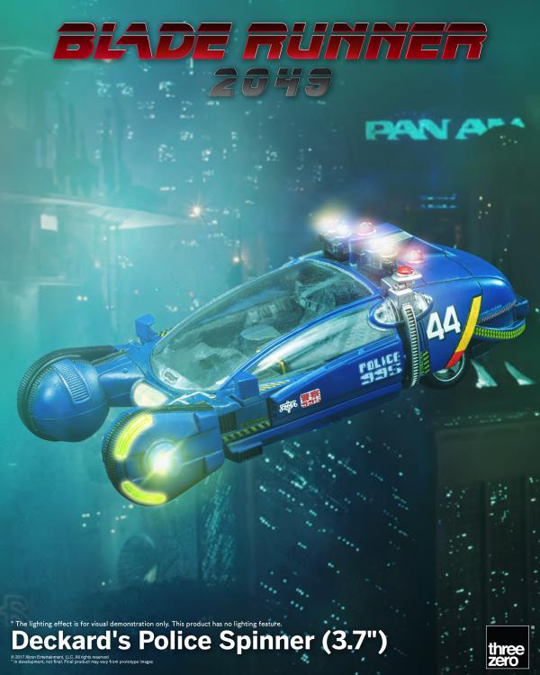 Threezero Blade Runner 2049 - Deckard's Police Spinner