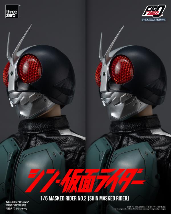 ThreeZero FigZero 1/6 Masked Rider No.2 Shin Masked Rider