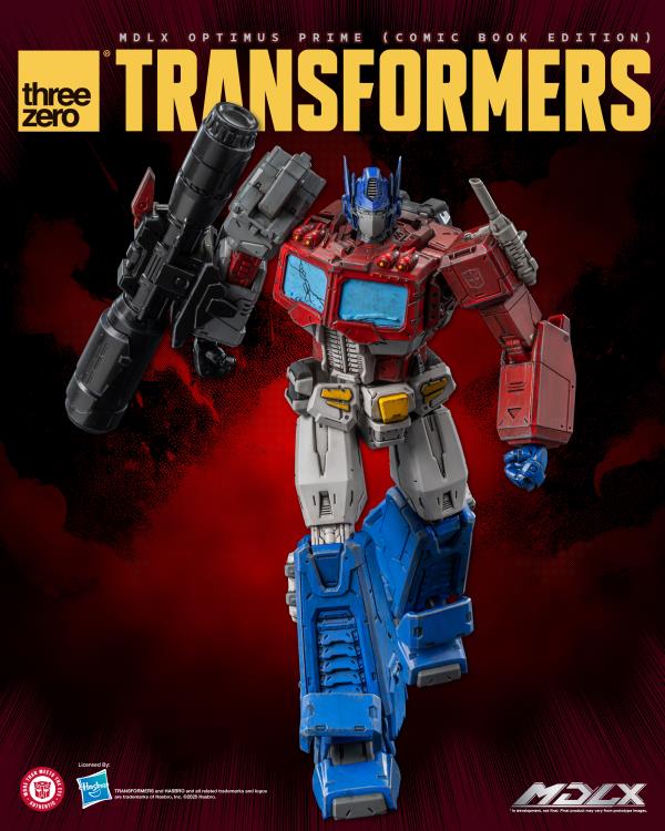 ThreeZero MDLX Transformers Optimus Prime (Comic Book Edition)