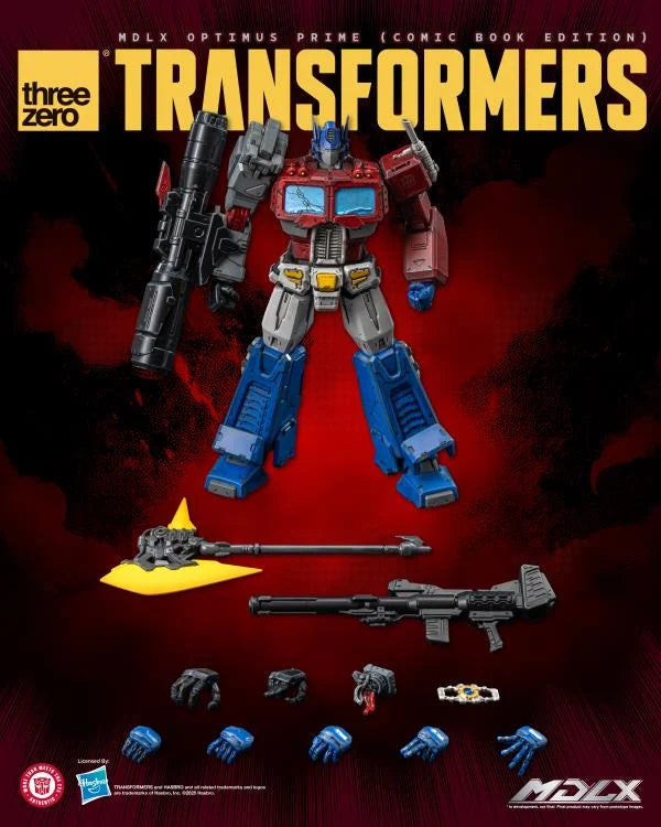 ThreeZero MDLX Transformers Optimus Prime (Comic Book Edition)
