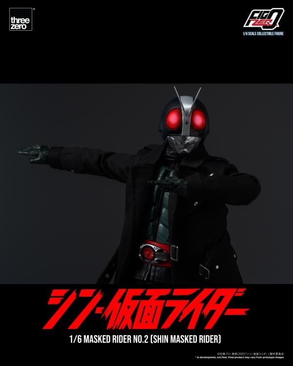 ThreeZero FigZero 1/6 Masked Rider No.2 Shin Masked Rider