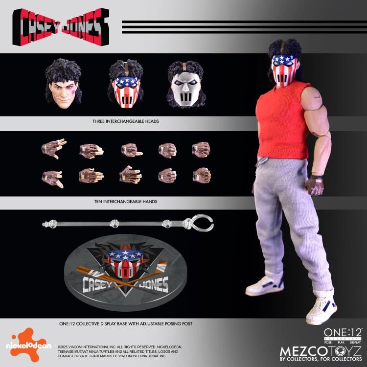 Mezco Toyz One:12 Collective Teenage Mutant Ninja Turtles - Casey Jones