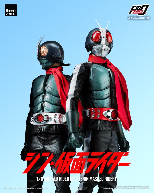 ThreeZero FigZero 1/6 Masked Rider No.2 Shin Masked Rider