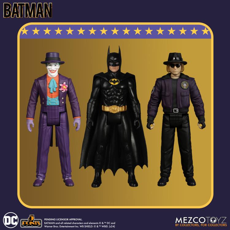 Mezco Toyz 5 Points DC Batman 1989