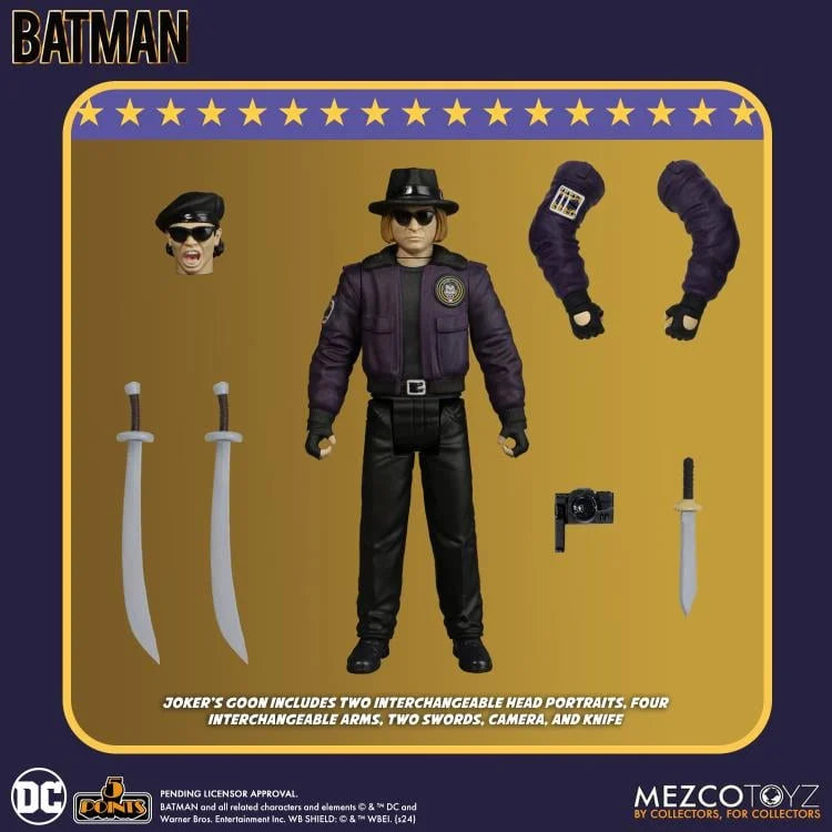 Mezco Toyz 5 Points DC Batman 1989