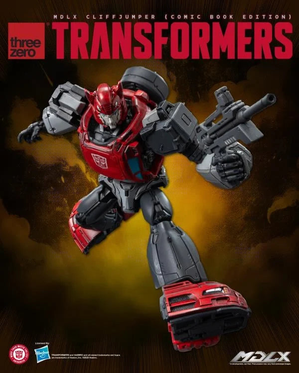 ThreeZero MDLX Transformers Cliffjumper (Comic Book Edition)