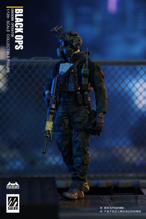 Hasuki 1/12 Salvo Black Ops Unknown Operator