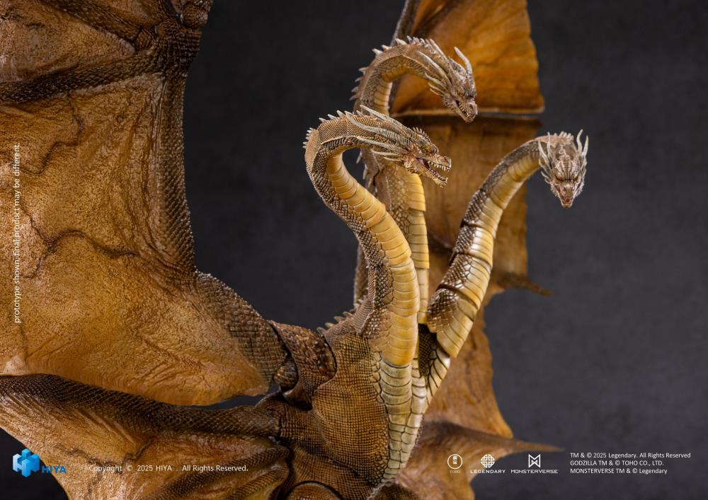 Hiya Toys Exquisite Basic Series Godzilla King of the Monsters - King Ghidorah 2.0