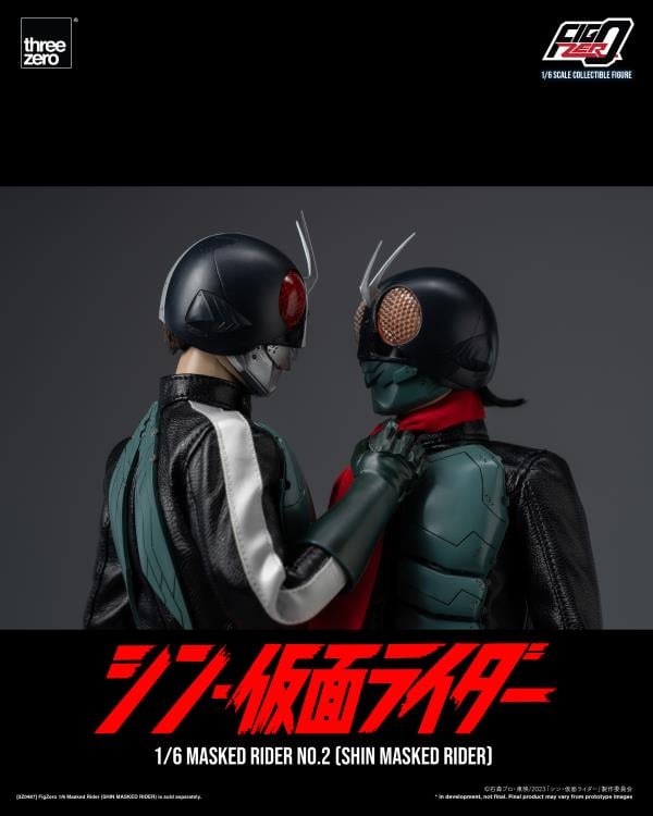 ThreeZero FigZero 1/6 Masked Rider No.2 Shin Masked Rider