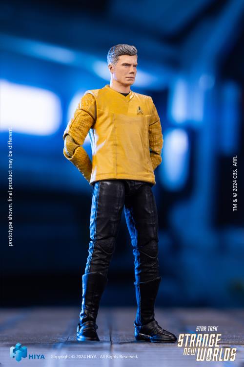 Hiya Toys Exquisite Mini Series 1/18 Star Trek Strange New Worlds - Pike
