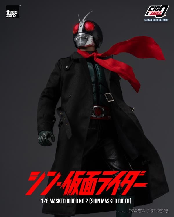 ThreeZero FigZero 1/6 Masked Rider No.2 Shin Masked Rider
