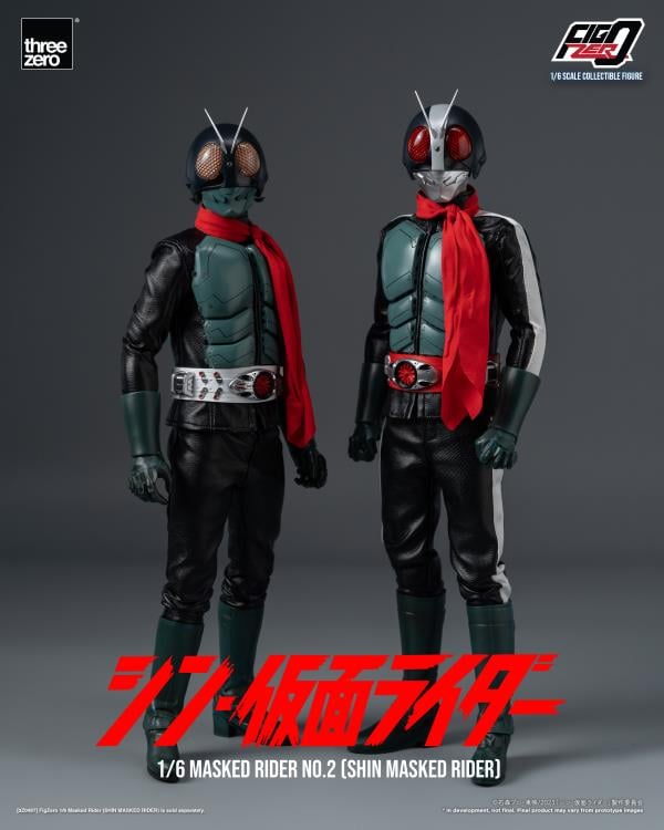 ThreeZero FigZero 1/6 Masked Rider No.2 Shin Masked Rider