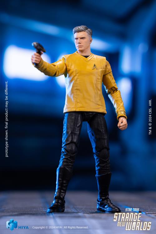 Hiya Toys Exquisite Mini Series 1/18 Star Trek Strange New Worlds - Pike