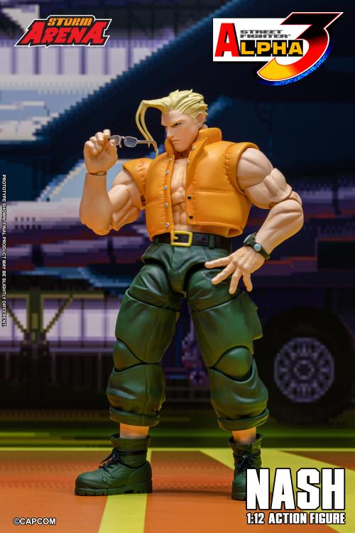 Storm Arena Street Fighter Alpha 3 - Nash [Dented Box]