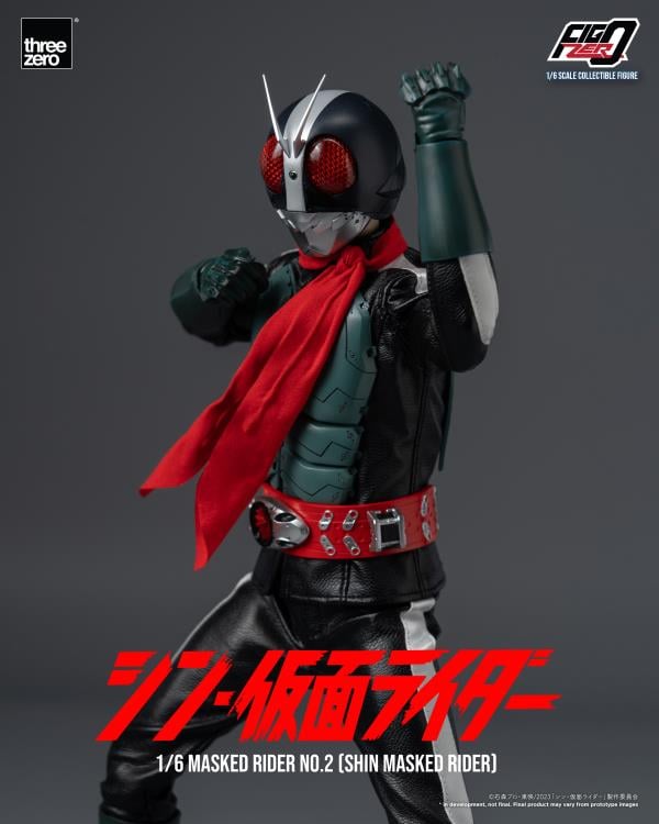 ThreeZero FigZero 1/6 Masked Rider No.2 Shin Masked Rider