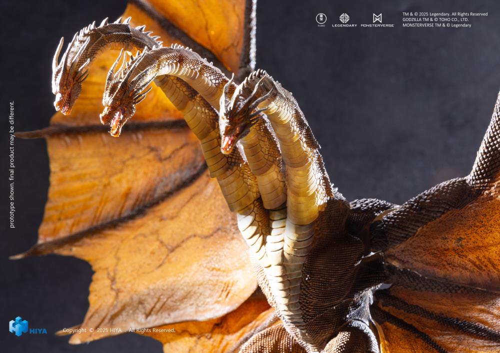 Hiya Toys Exquisite Basic Series Godzilla King of the Monsters - King Ghidorah 2.0
