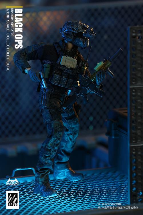 Hasuki 1/12 Salvo Black Ops Unknown Operator