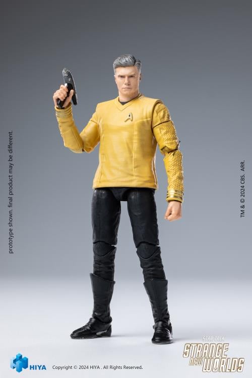 Hiya Toys Exquisite Mini Series 1/18 Star Trek Strange New Worlds - Pike