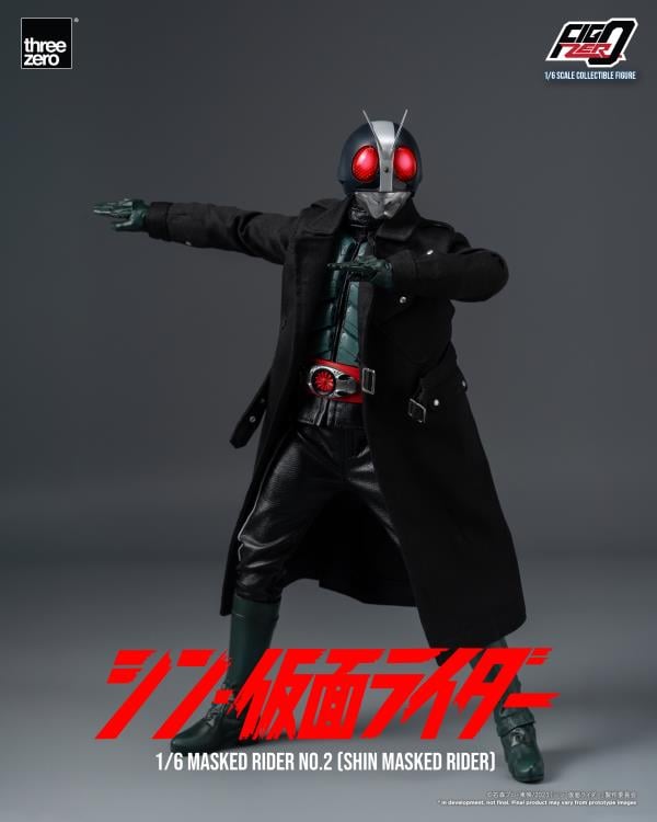 ThreeZero FigZero 1/6 Masked Rider No.2 Shin Masked Rider