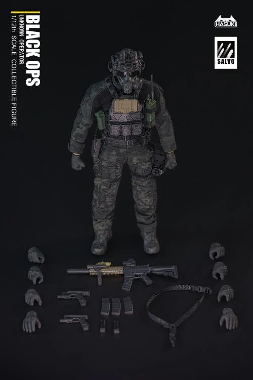 Hasuki 1/12 Salvo Black Ops Unknown Operator
