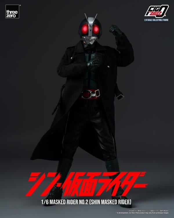 ThreeZero FigZero 1/6 Masked Rider No.2 Shin Masked Rider