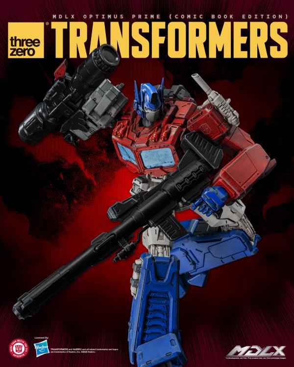 ThreeZero MDLX Transformers Optimus Prime (Comic Book Edition)