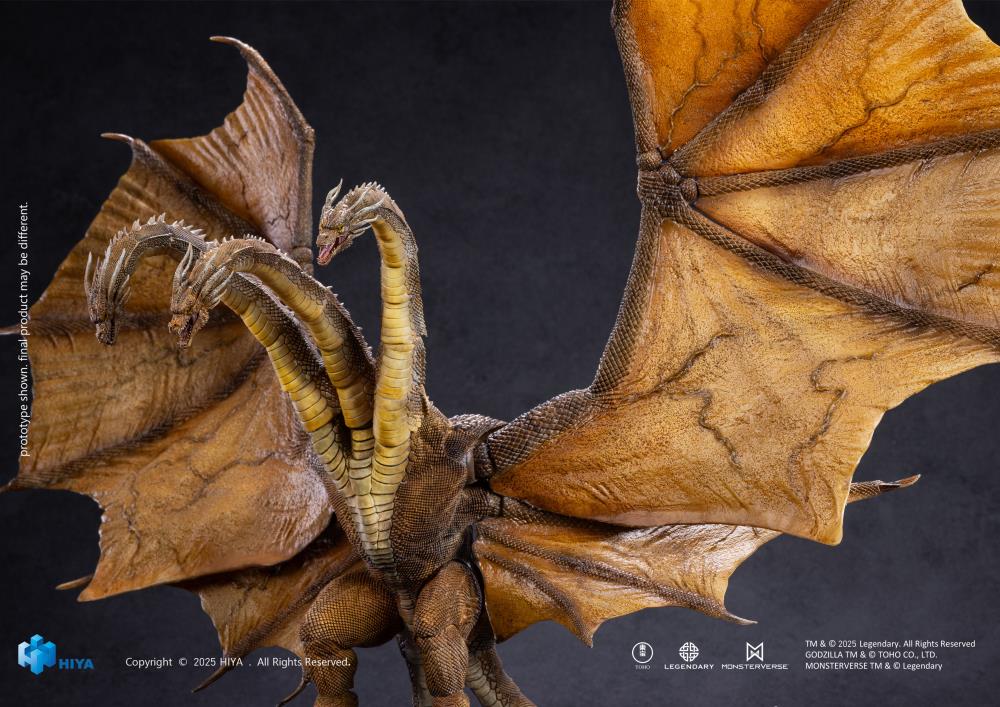 Hiya Toys Exquisite Basic Series Godzilla King of the Monsters - King Ghidorah 2.0